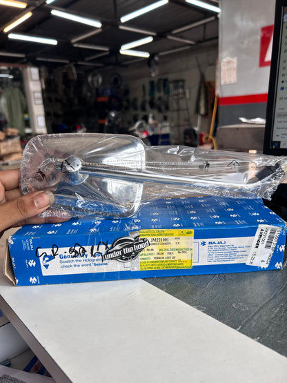 Bajaj JM221001 Rear-View Mirror Assembly Left (LH) – Genuine OEM for Avenger 200/220