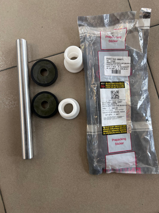 Royal Enfield Swing Arm End Cap, Bush & Spacer Kit 888079 – Genuine OEM Part for Classic, Bullet, Thunderbird, and Electra UCE Models