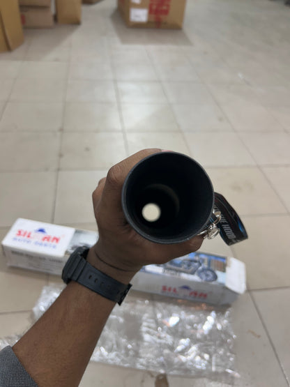 Silman Short Punjab Big Mouth 57mm Black Silencer for Classic 350 Reborn, Meteor 350 & Bullet 350 J-Series | LSM4-B