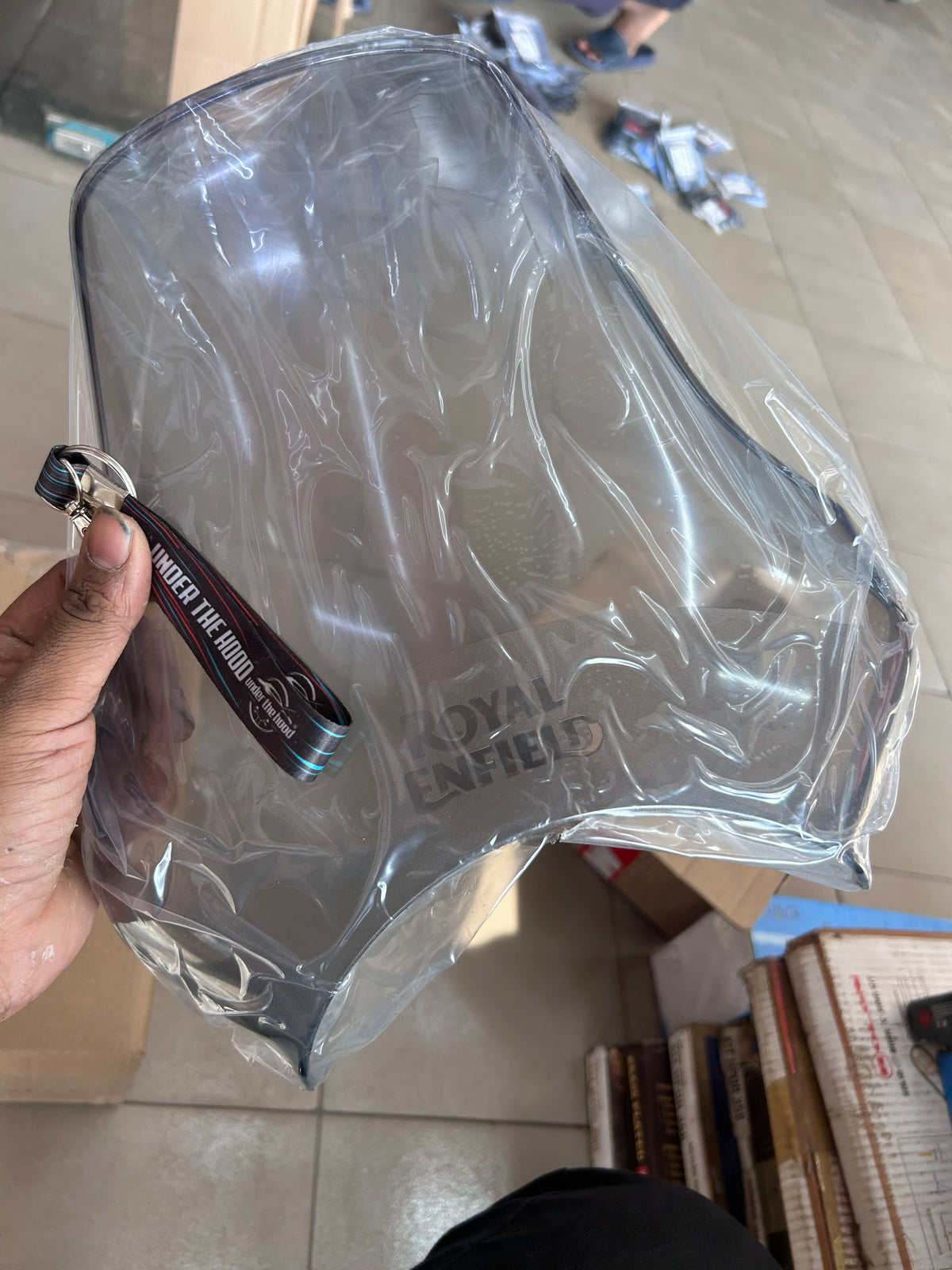 Royal Enfield Himalayan 411 BS6 Windshield – Genuine Wind Shield – RAN00176/C