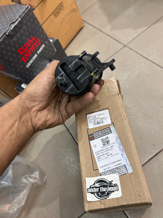 Royal Enfield EVAP / Charcoal Canister Assembly (Canister Assy) for Meteor 350, Classic 350, Hunter 350, Bullet 350, Himalayan | 1100413/C | Genuine OEM