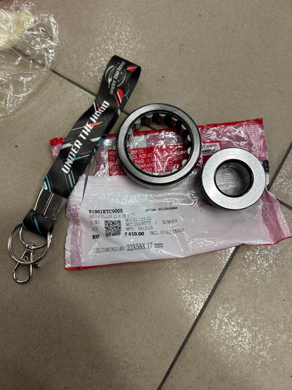 Hero 91001KTC900S Roller Bearing 22×58×17 – Fits Glamour / Super Splendor