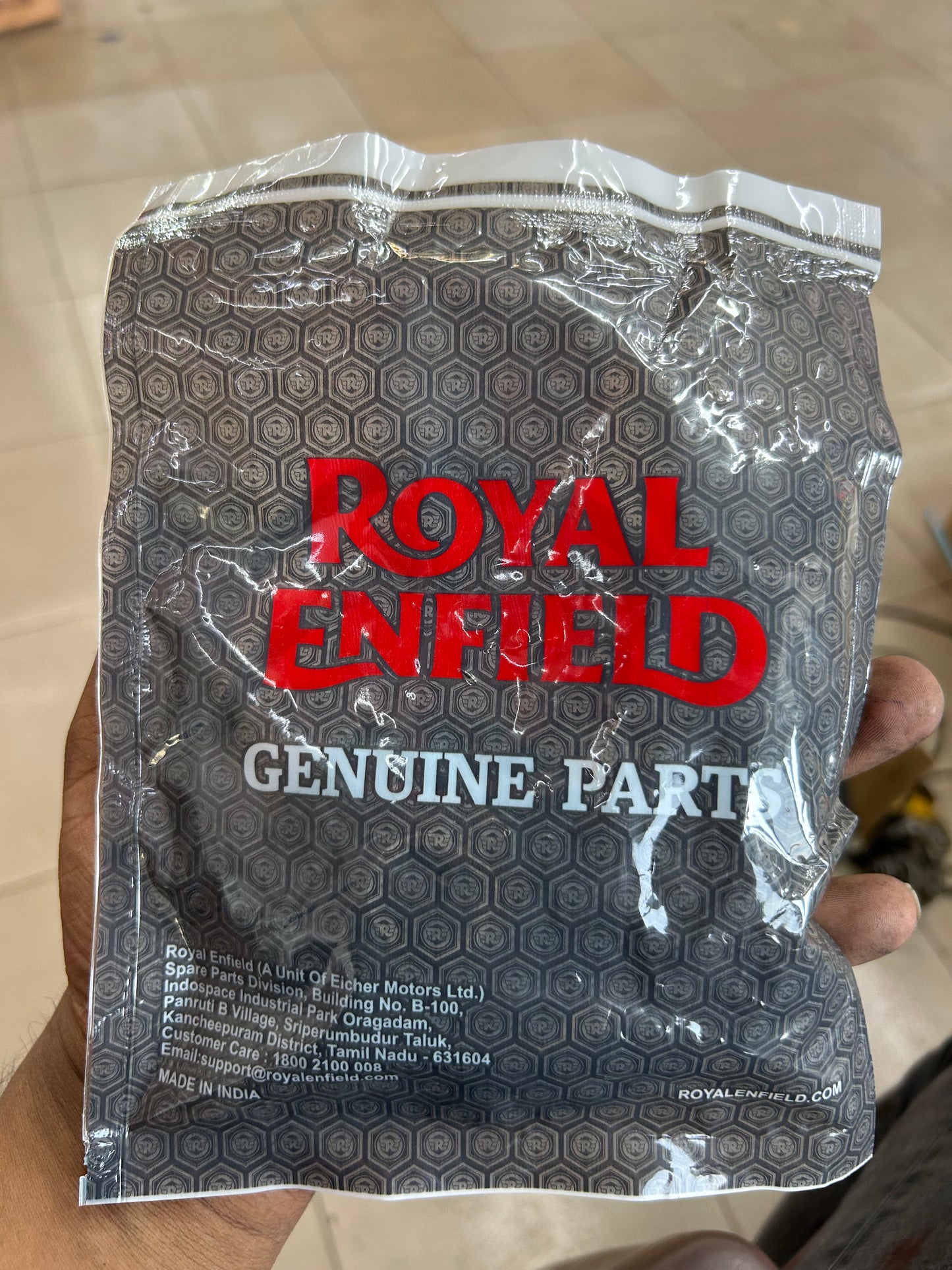 “Royal Enfield 594238/C Genuine Wheel Speed Sensor Assembly for Interceptor 650, GT 650, Thunderbird 500 – OE Pack Image