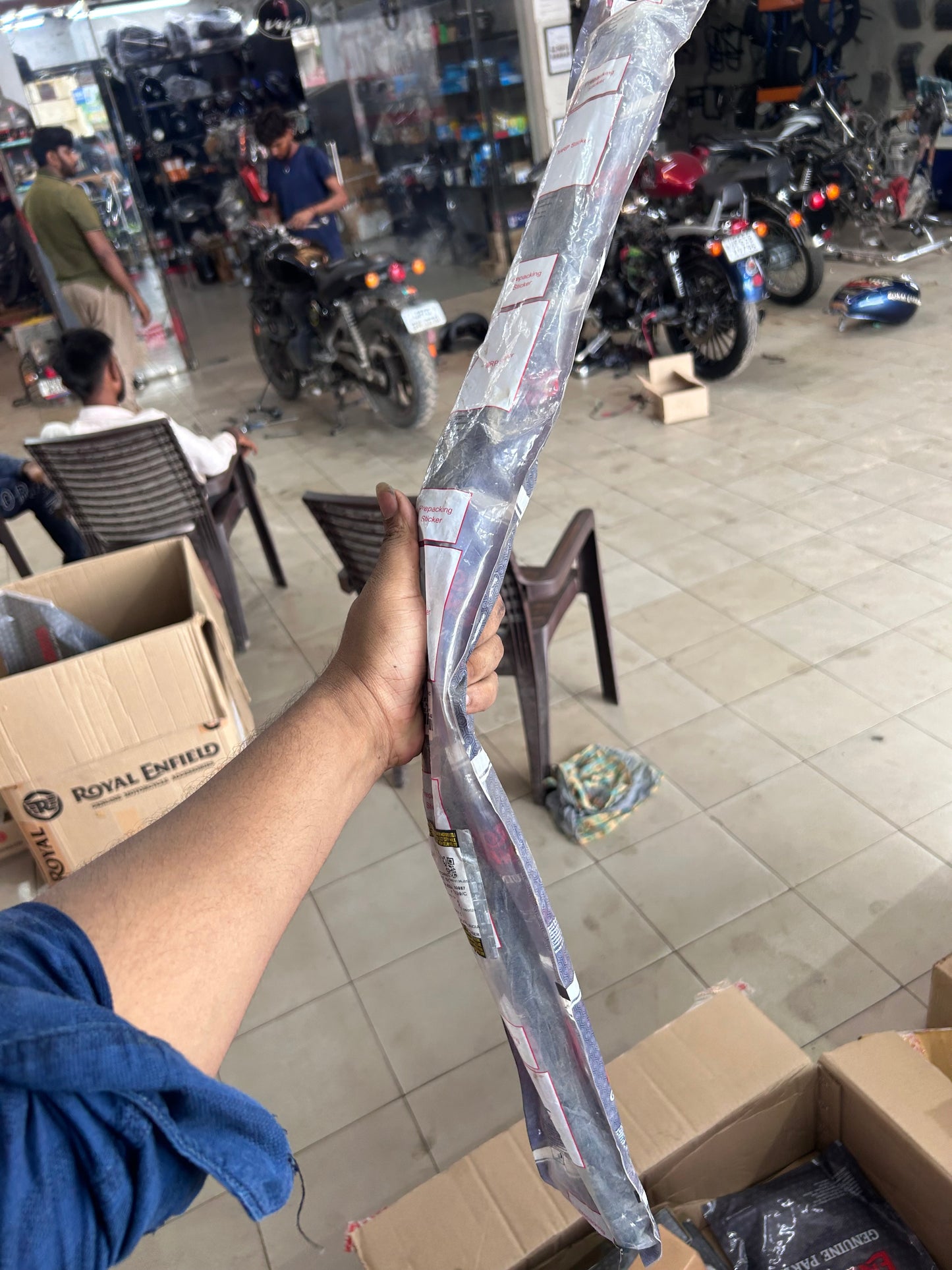 Royal Enfield RAL00039/C – Black Handlebar (OEM) for Hunter 350 BS6