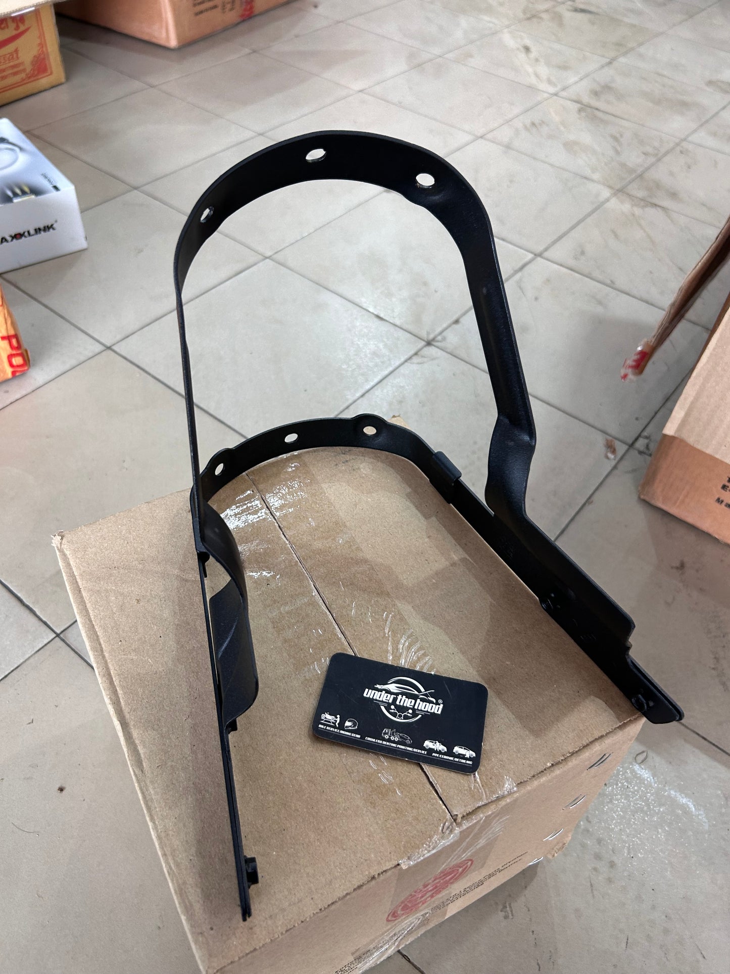 Royal Enfield Front Mudguard Stay Matte Textured Black RAG00789/A for Bear 650