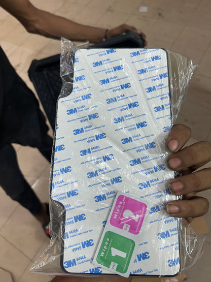 BS Auto 45L Aluminium Top Box – Black & Silver | Waterproof, Secure, Touring Luggage Case