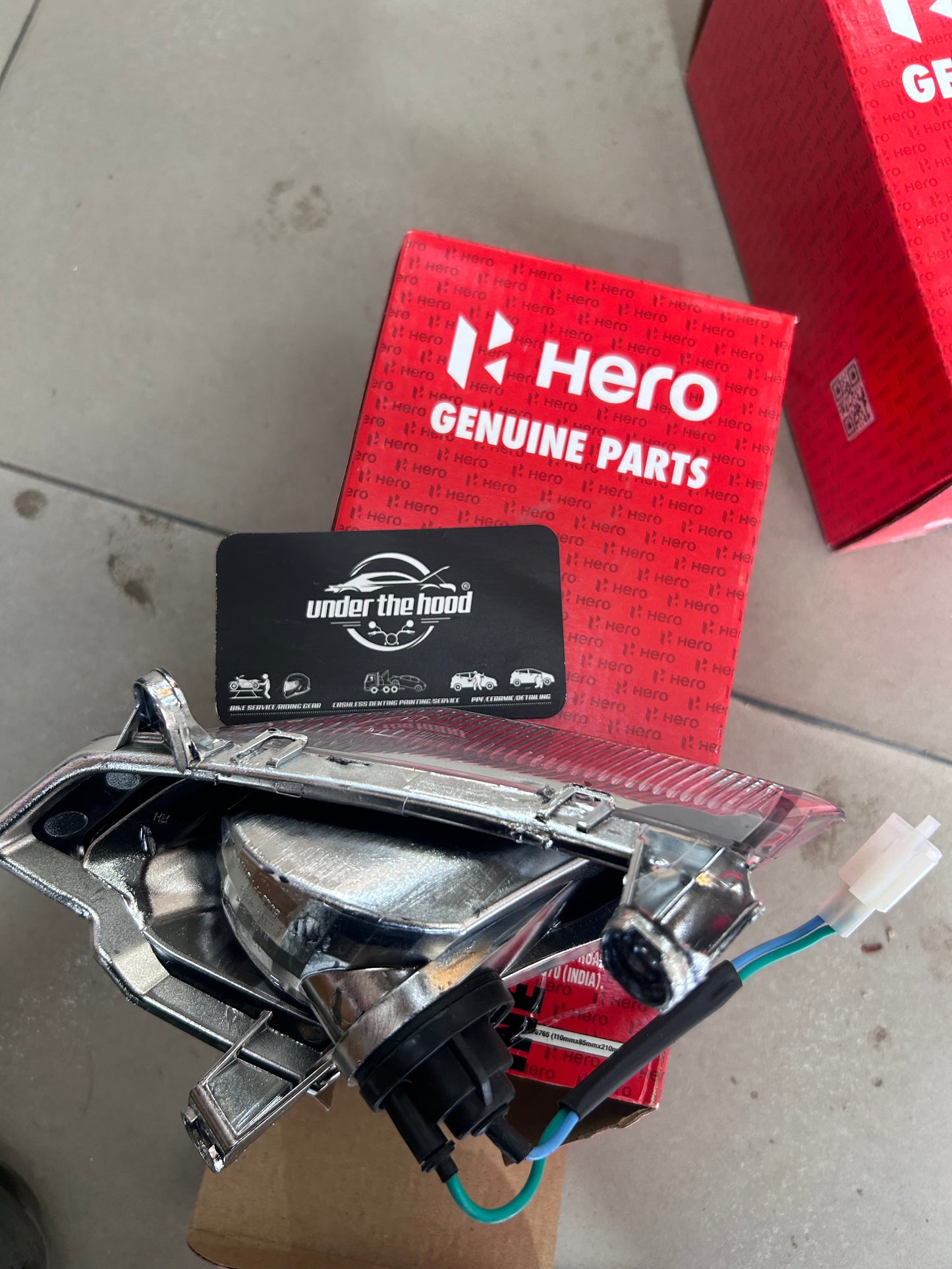 Hero Genuine Right Front Indicator / Winker Assembly Without Bulb for Duet – 3340BAAY001S