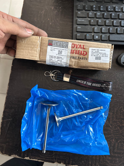 Royal Enfield 888300 — Valve Kit 500cc UCE (Intake/Exhaust Valves Kit) for Continental GT 535 (UCE 535) — Genuine OEM