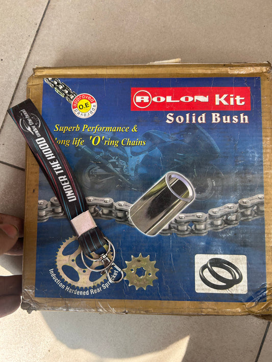 Rolon HPOR 167 High-Performance O-Ring Chain & Sprocket Kit – Honda CBR 250R (14T/38T, 520 O-Ring, 108L)