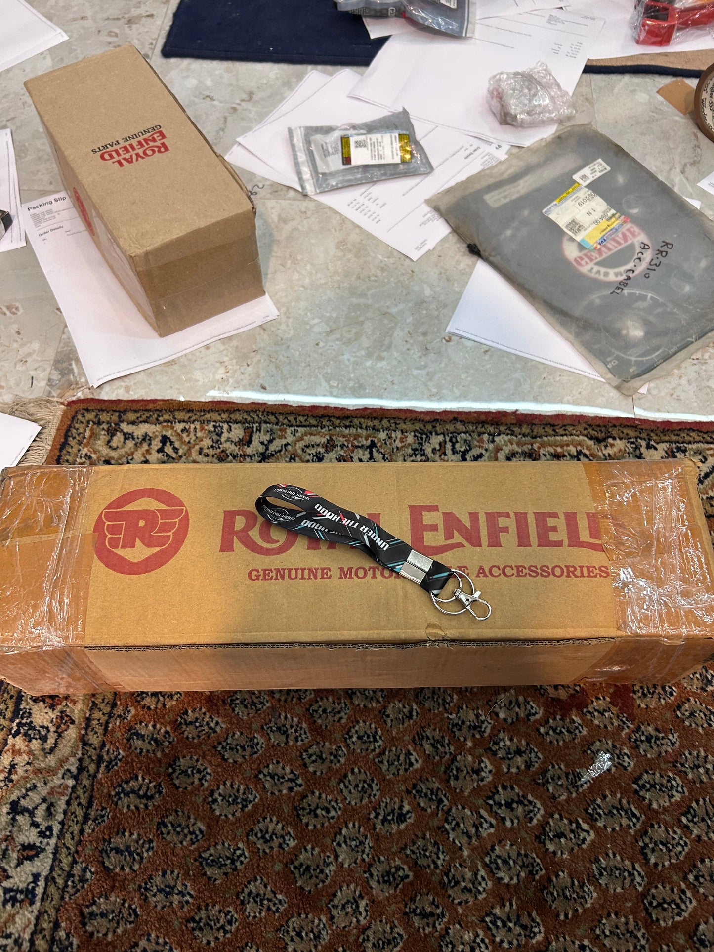 Royal Enfield 1990714 Silver Slashcut Silencer-IN — OEM Silencer for Classic UCE