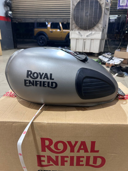 Royal Enfield Classic 350 UCE Gunmetal Grey ABS Fuel Tank with Sticker – RAK00080/C