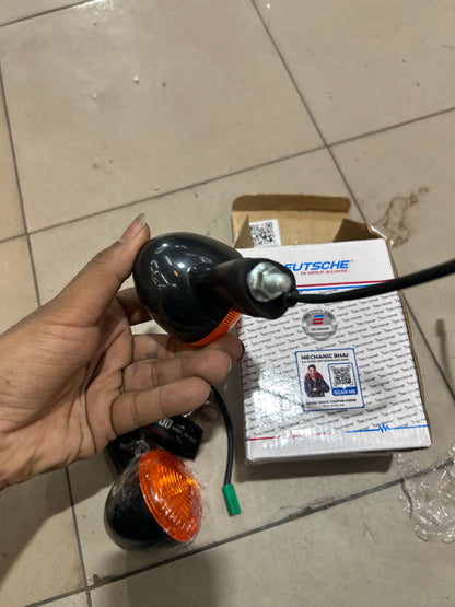 Royal Enfield Meteor 350 Black Indicator / Blinker – Swiss Auto Deutsche | Single, Pair or Set of 4