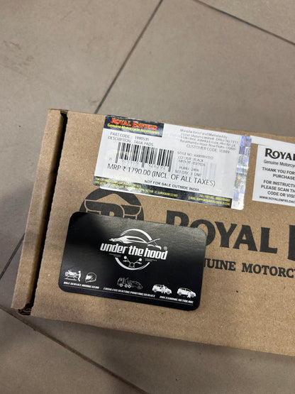 Royal Enfield 1990535 Black Tank Pads — OEM Knee Grip Pads for Interceptor 650 & Bear 650