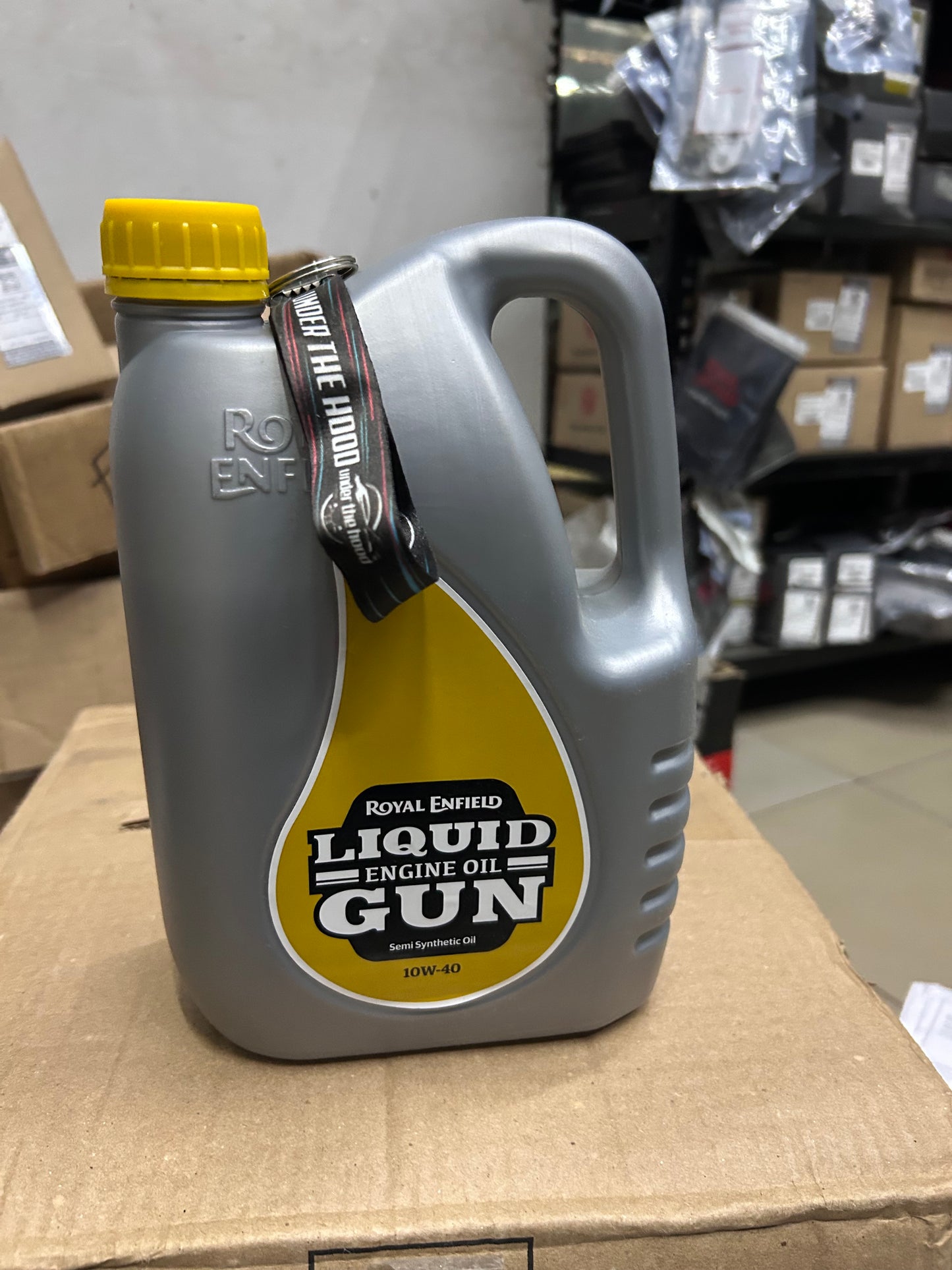 Royal Enfield Liquid Gun 10W40 Semi Synthetic Engine Oil 2.1L – Himalayan 450 / Guerrilla 450 (Sherpa 452 Engine) – Lube Code 360106