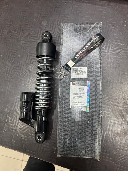 Royal Enfield 1120018/B Rear Shock Absorber – Classic 350 ABS & Classic 500 Disc / Stealth Black (Euro IV / BS4) – Genuine OEM