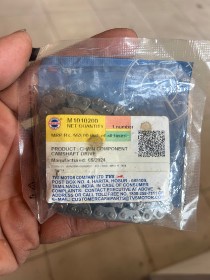 M1010200 – Camshaft Drive Timing Chain (Chain Component) for TVS Apache RTR 160 / 180 2V