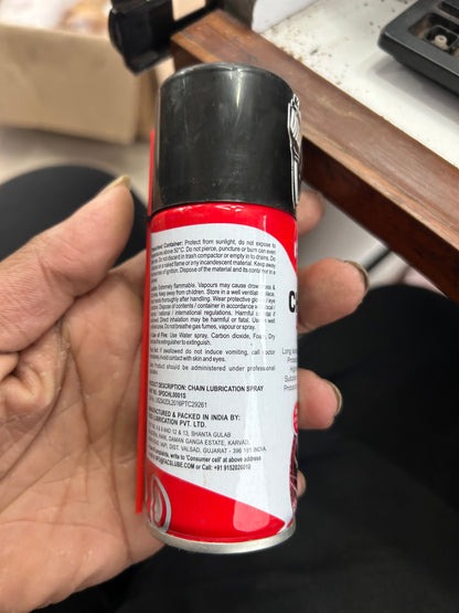 Hero Genuine Chain Lube Spray 100ml – SPDCHL0001S – Smooth, Rust-Resistant Chain Care for Harley X440 / 440X & Hero Mavrick 440