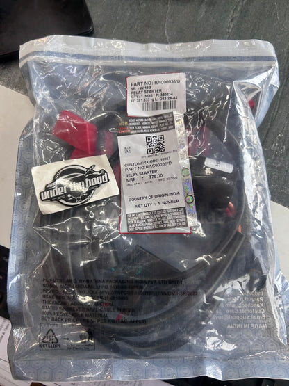 Royal Enfield Starter Relay – RAC00036/D (BS4 Models) | Genuine OE Replacement