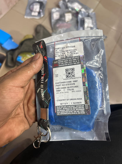 575103 – Cam Chain 120 Pitches (Timing Chain) for Royal Enfield 650 Twins – Interceptor 650, Continental GT 650, Super Meteor 650, Shotgun 650 (same 648cc twin) – Genuine OEM