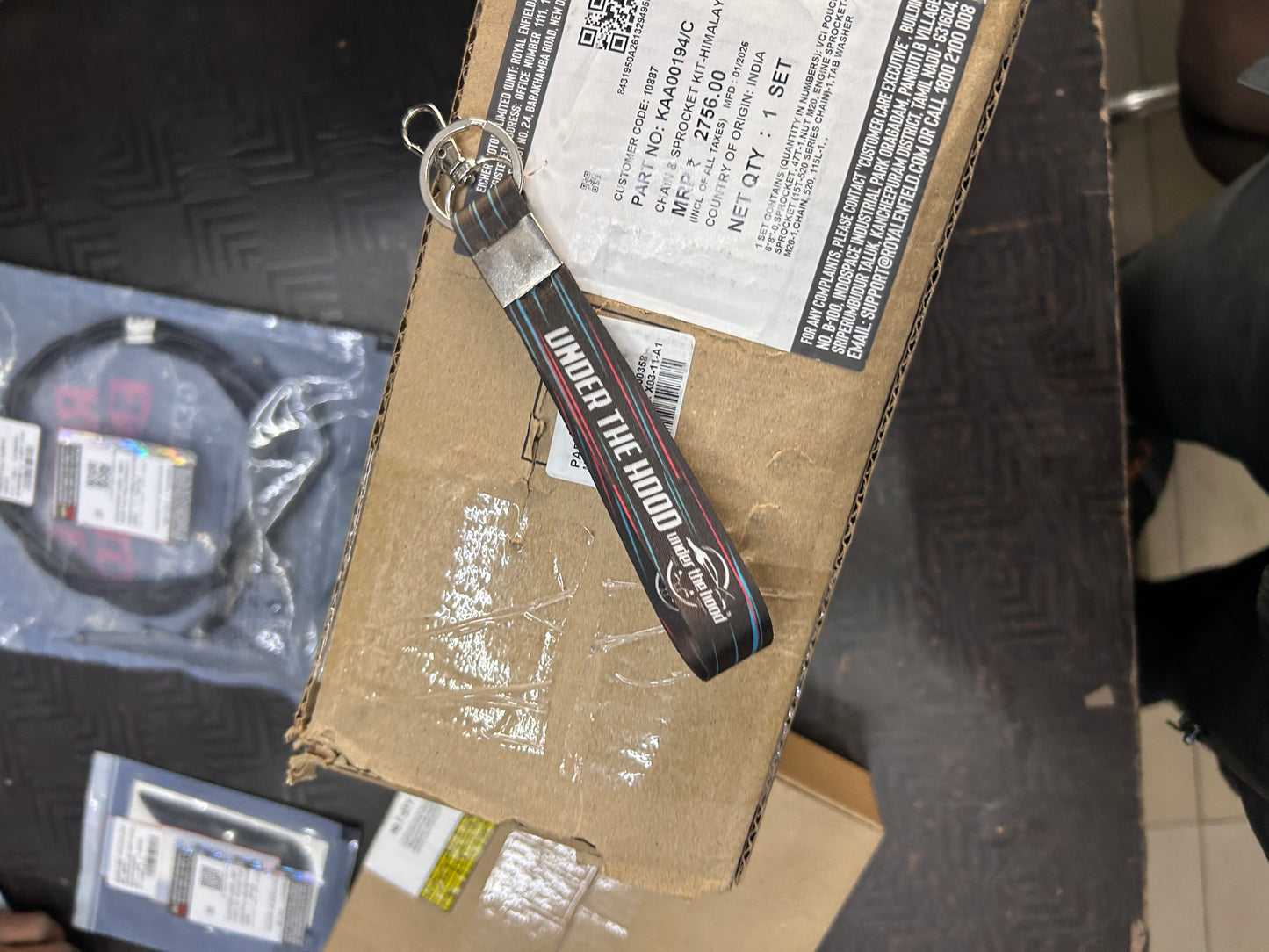 Genuine Chain & Sprocket Kit (Final Drive Set) for Royal Enfield Himalayan 450 (Sherpa 452) – KAA00194/C