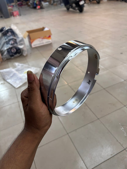 Royal Enfield 583887/B – Chrome Inner Rim for Headlamp (Classic, Standard, Electra | Reborn Upgrade)