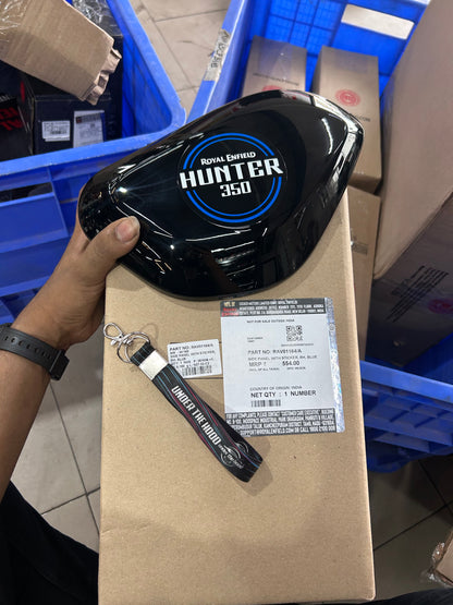 Royal Enfield Side Panel with Sticker RH Blue RAV01164/A for Hunter 350