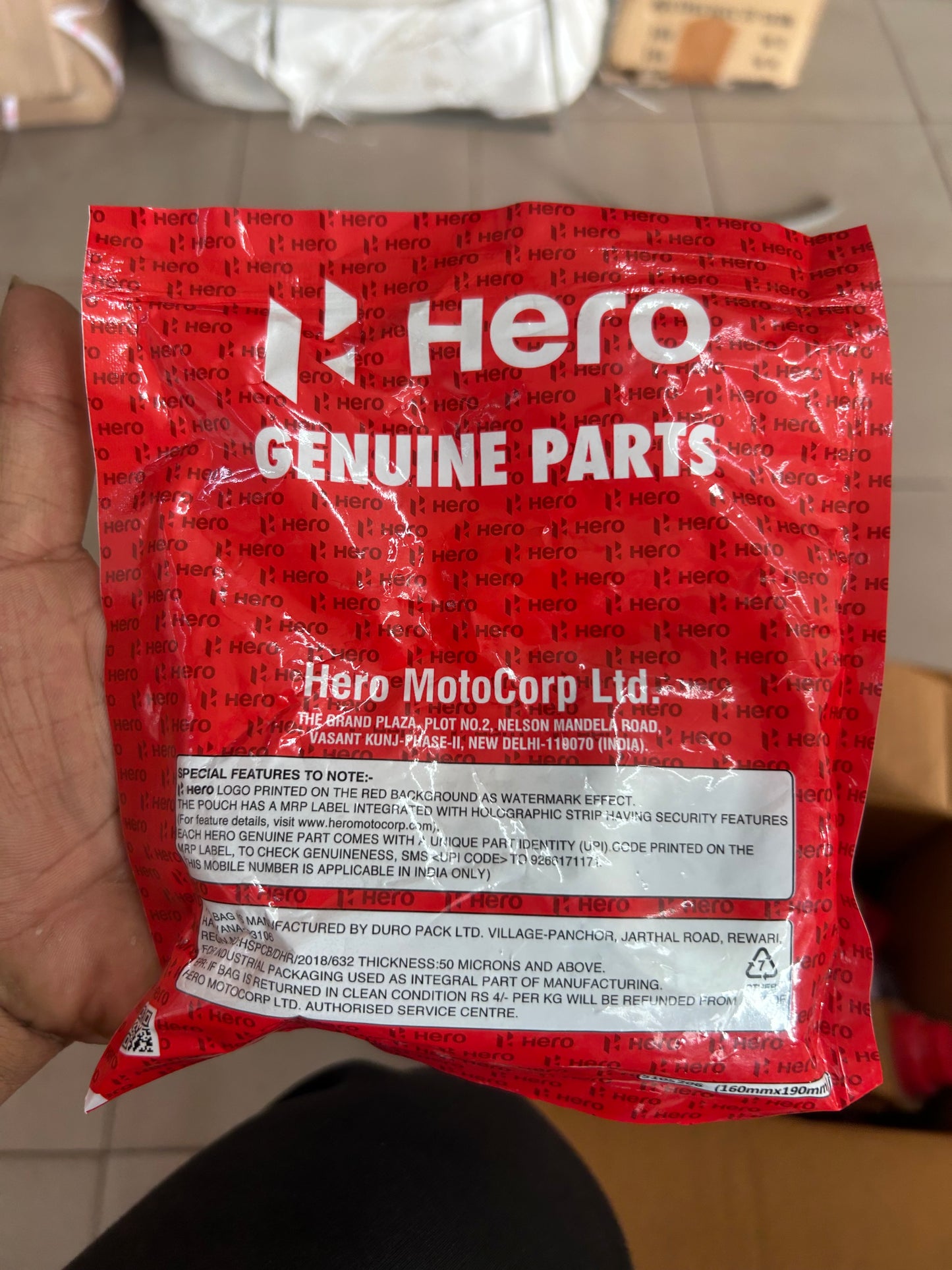Hero 25K180S – Ball Race Kit (Genuine) for Hero Scooters & Honda Activa