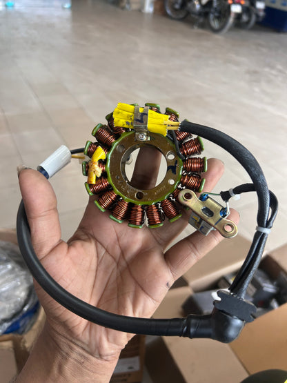 Royal Enfield 572389/A Stator & Pulsar Coil Assembly – Fits Bullet 350 X ES ABS, Classic 350 ABS (BSVI)