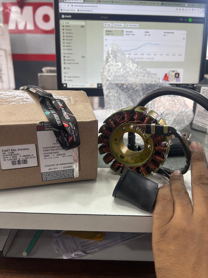 Royal Enfield Stator Assembly (575164/A) – OEM Generator for Interceptor 650, Continental GT 650 & Bear 650