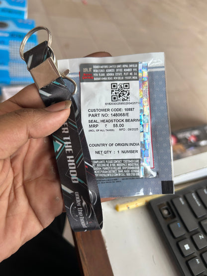 Royal Enfield Headstock Bearing Seal 148068/E – OEM for Himalayan, Scram 411, INT 650, GT 650