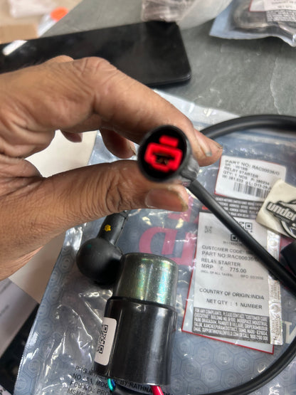 Royal Enfield Starter Relay – RAC00036/D (BS4 Models) | Genuine OE Replacement