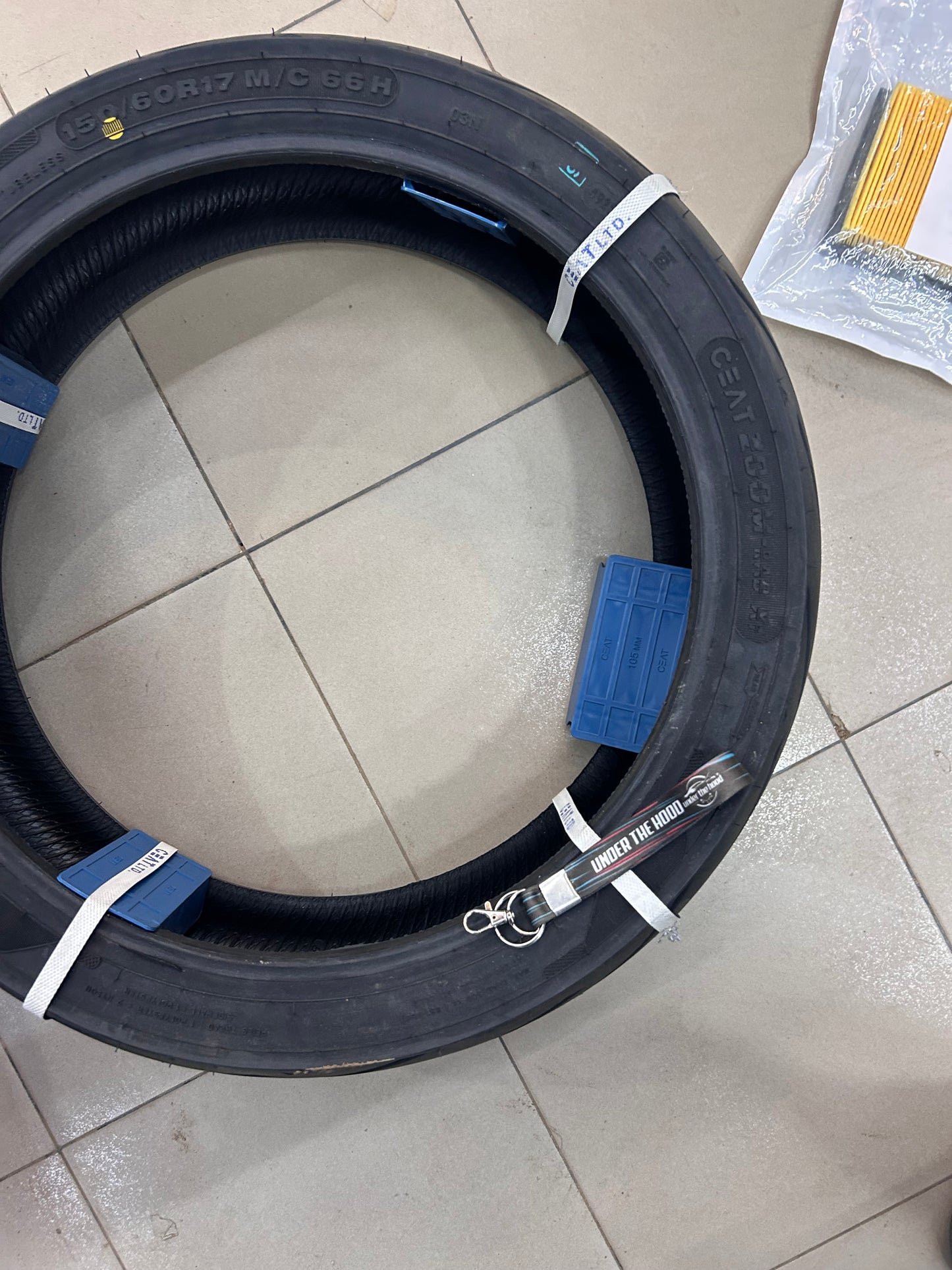 CEAT Zoom Rad X1 150/60 R17 66H Tubeless Rear Bike Tyre – Sport Touring Radial for 150/60R17 Motorcycles