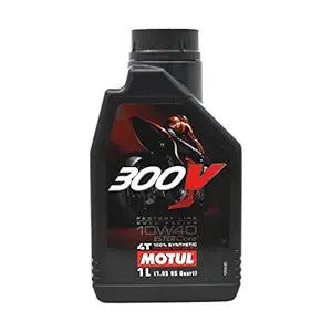 Motul 300V Fully Synthetic Petrol Engine Oil for Bikes (1 L)