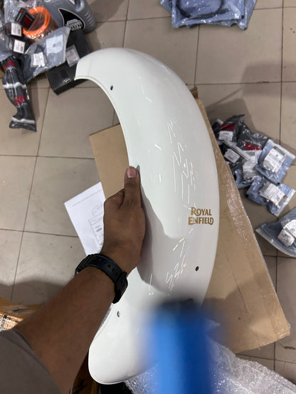 Rear Mudguard Complete With Sticker (Classic Ash, BS4/BVI) for Royal Enfield Classic 350 UCE – 823063