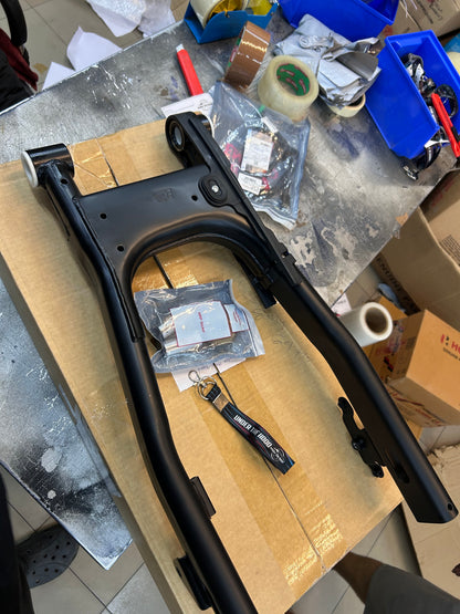 Swing Arm Main Assembly (Rear Swingarm) – Matte Black for Royal Enfield 350 Platform (Verify by VIN/Photo) – RAR00103/B