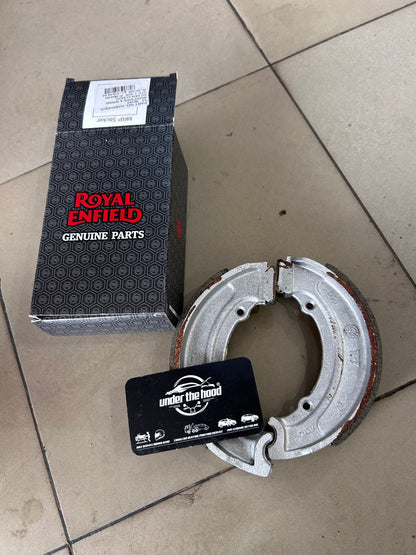 Royal Enfield Rear Brake Shoe & Spring Kit KAB00400/A for Classic 350 Reborn & New Bullet 350