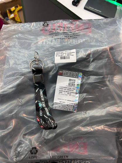 Royal Enfield Rear Mudflap – Interceptor 650 & Continental GT 650 – OEM Rear Mudguard Splash Flap (585557/E)