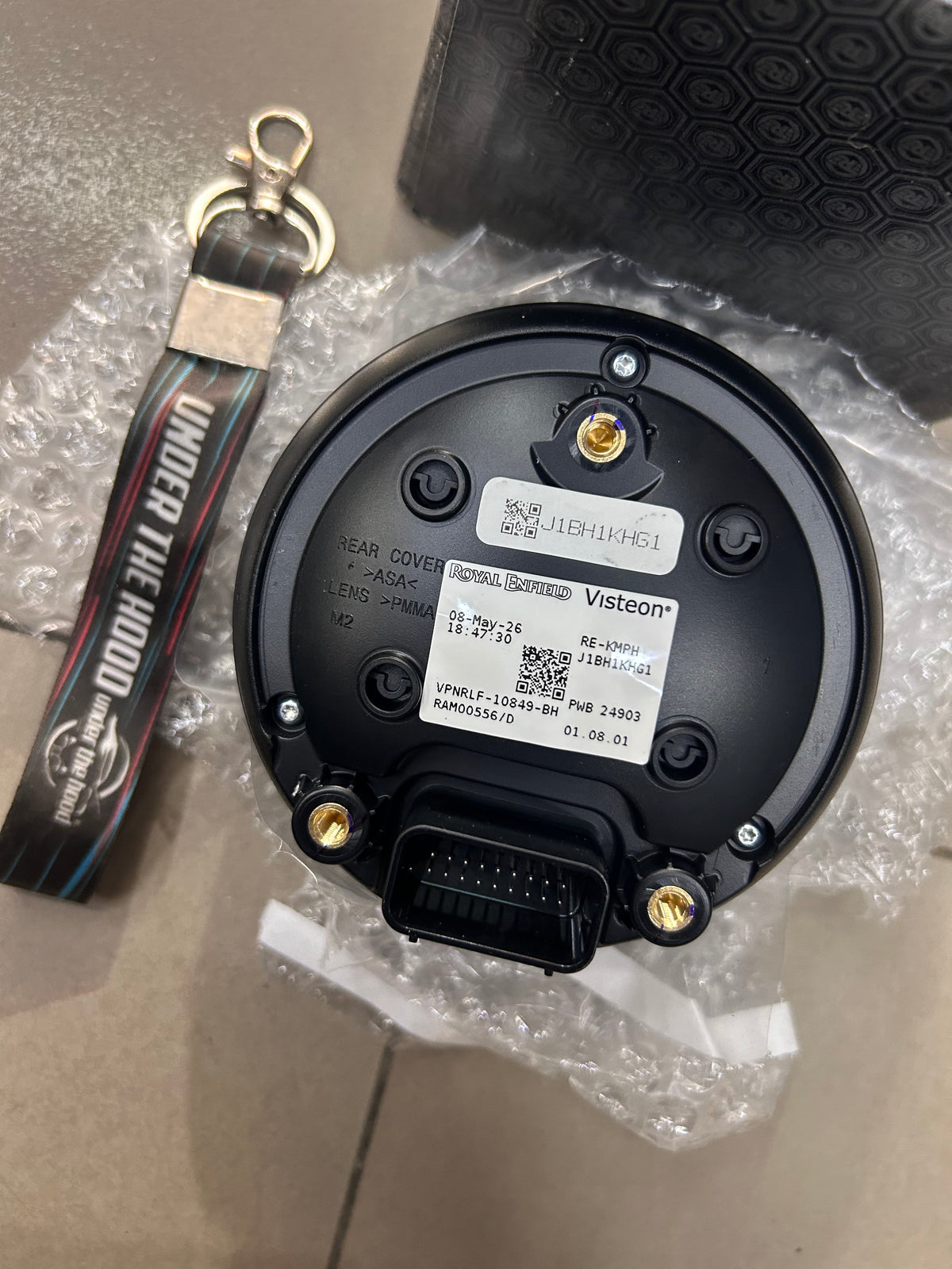 Royal Enfield RAM00556/C – OEM KMPH Instrument Cluster (Single Scale) for Hunter 350 / 350 Models