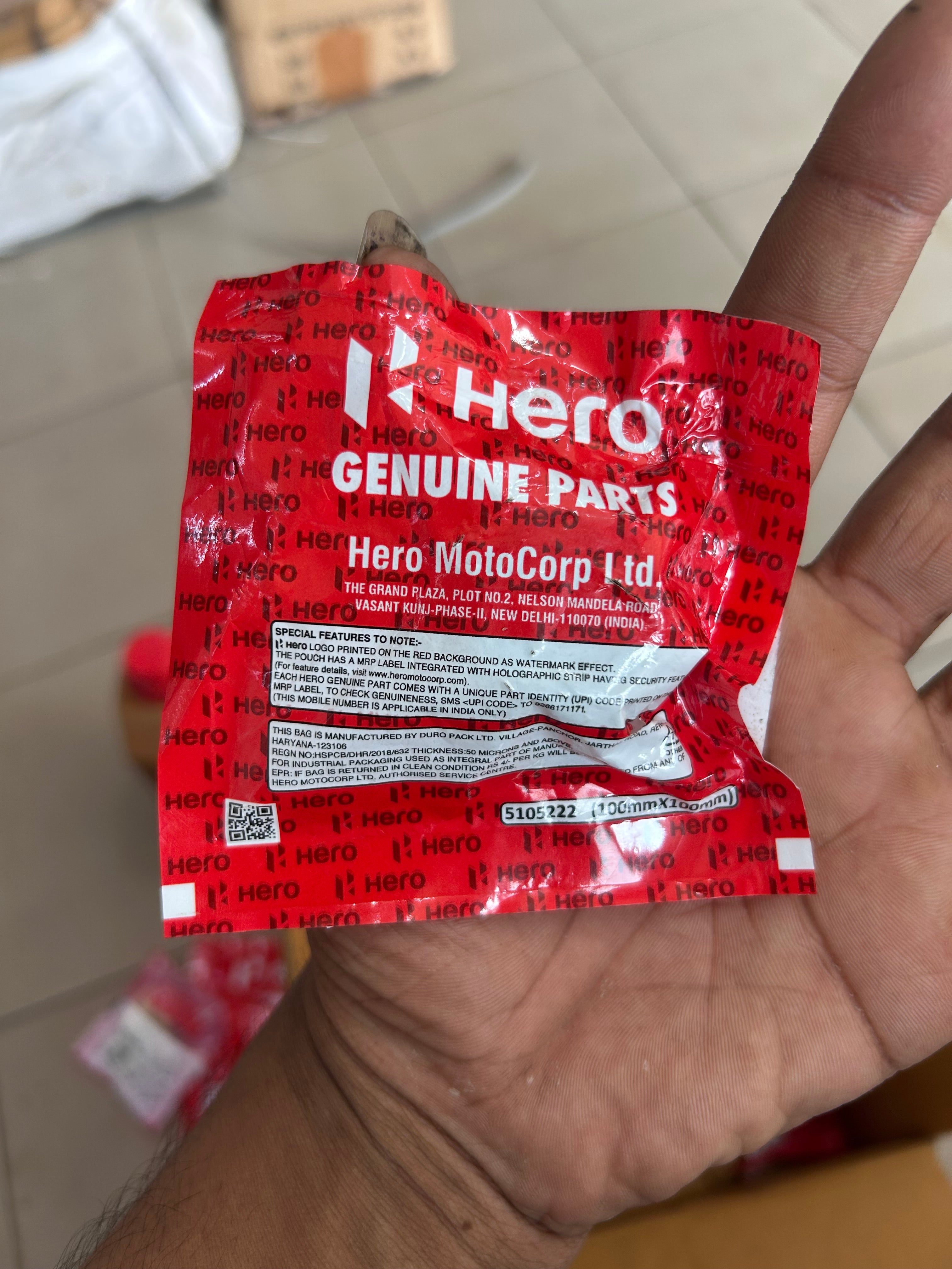 Hero Rubber Bush Engine Hanger 11102GT8B00S – For Hero