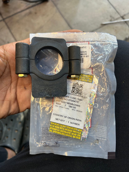 Rear Chain Pad Assembly – Royal Enfield 570547/C (Genuine OEM)