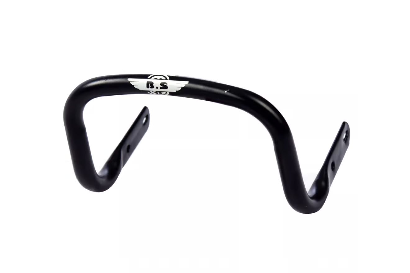 Seat Handle Pipe for Classic 350 / Standard 350 / Electra | Stainless Steel | Black Powder-Coated | BS Auto