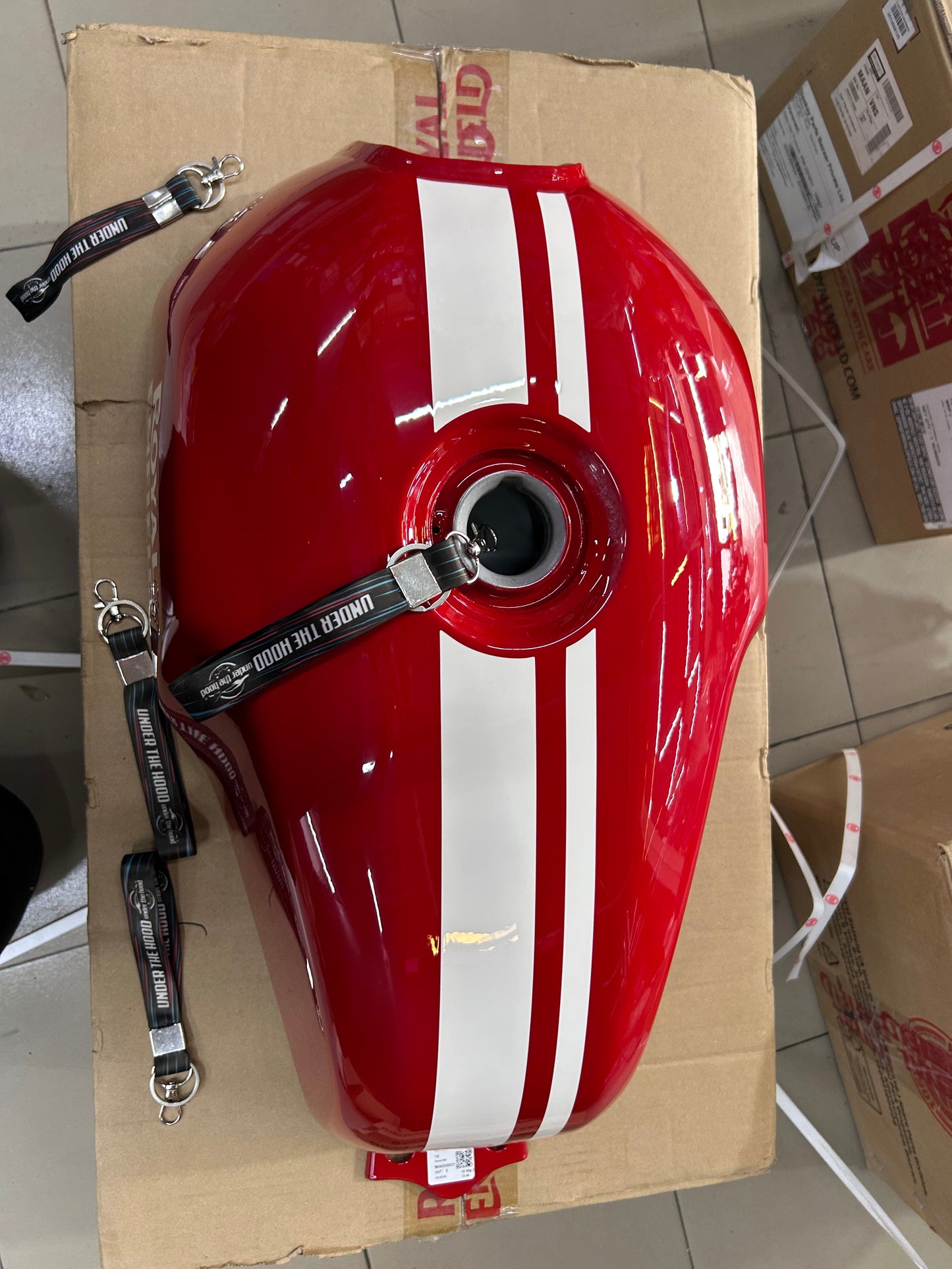 Royal Enfield Continental GT 650 Rocker Red Painted Fuel Tank RAK00780/A