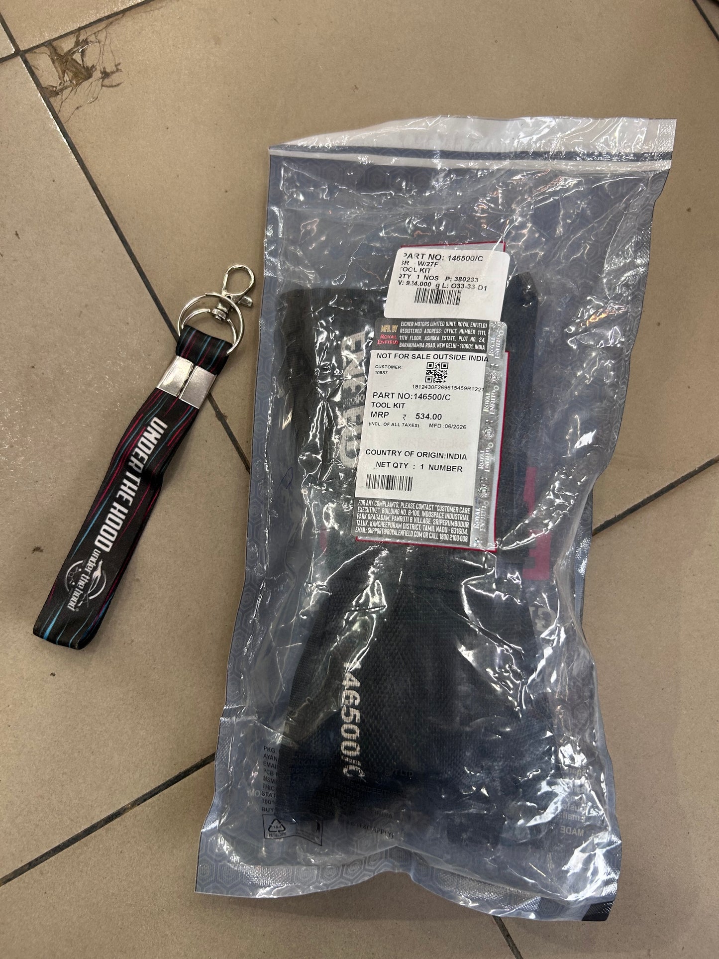 Royal Enfield Classic 500 & Bullet 500 Tool Kit 146500/C