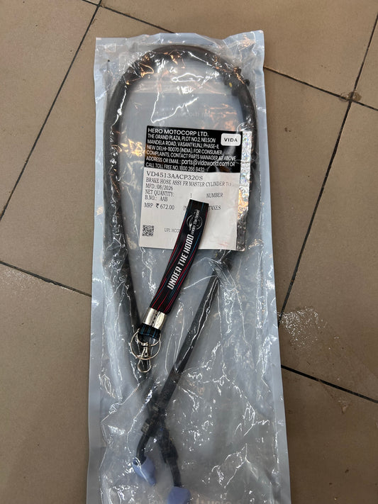 VIDA VX2 Front Brake Hose Assembly | Master Cylinder to Caliper | VD4513AACP320S