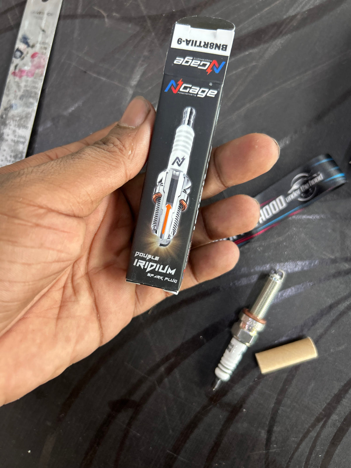 NGage BN8RTIIA-9 Double Iridium Spark Plug – Royal Enfield Himalayan 450, Guerrilla 450 & Hero Xpulse 200 4V / Pro