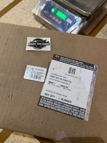 Air Filter Box Assembly (Airbox / Intake Filter Housing) for Royal Enfield Guerrilla 450 (2024–On) – RLY00017/D