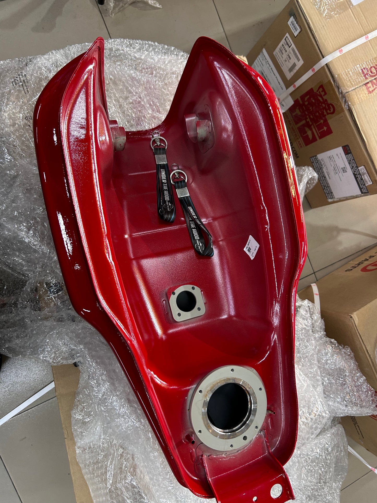 Royal Enfield Continental GT 650 Rocker Red Painted Fuel Tank RAK00780/A
