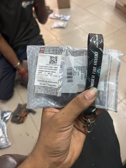 Royal Enfield RAE00168/C – Brake Pedal Rubber – OEM Replacement for Classic 350 Reborn & Bullet 350 J-Series
