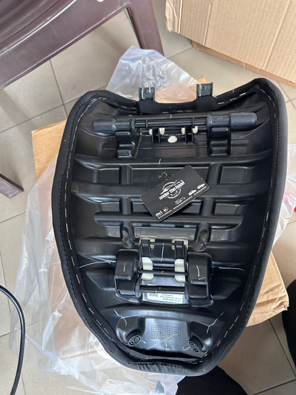 Royal Enfield Black Adventure Rider Seat KXA00427 — OEM Seat Upgrade for Himalayan 450 Series