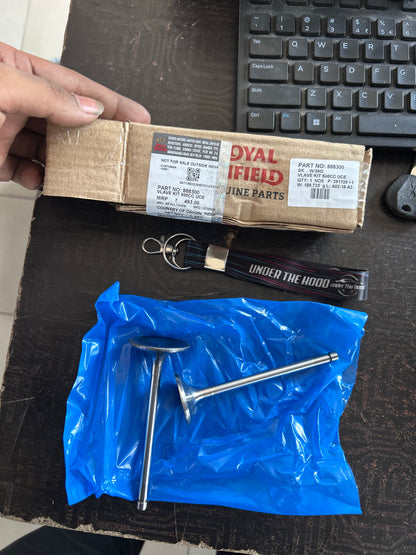 Royal Enfield 888300 — Valve Kit 500cc UCE (Intake/Exhaust Valves Kit) for Continental GT 535 (UCE 535) — Genuine OEM